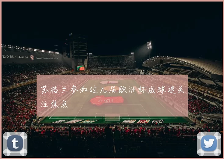 苏格兰参加过几届欧洲杯成球迷关注焦点